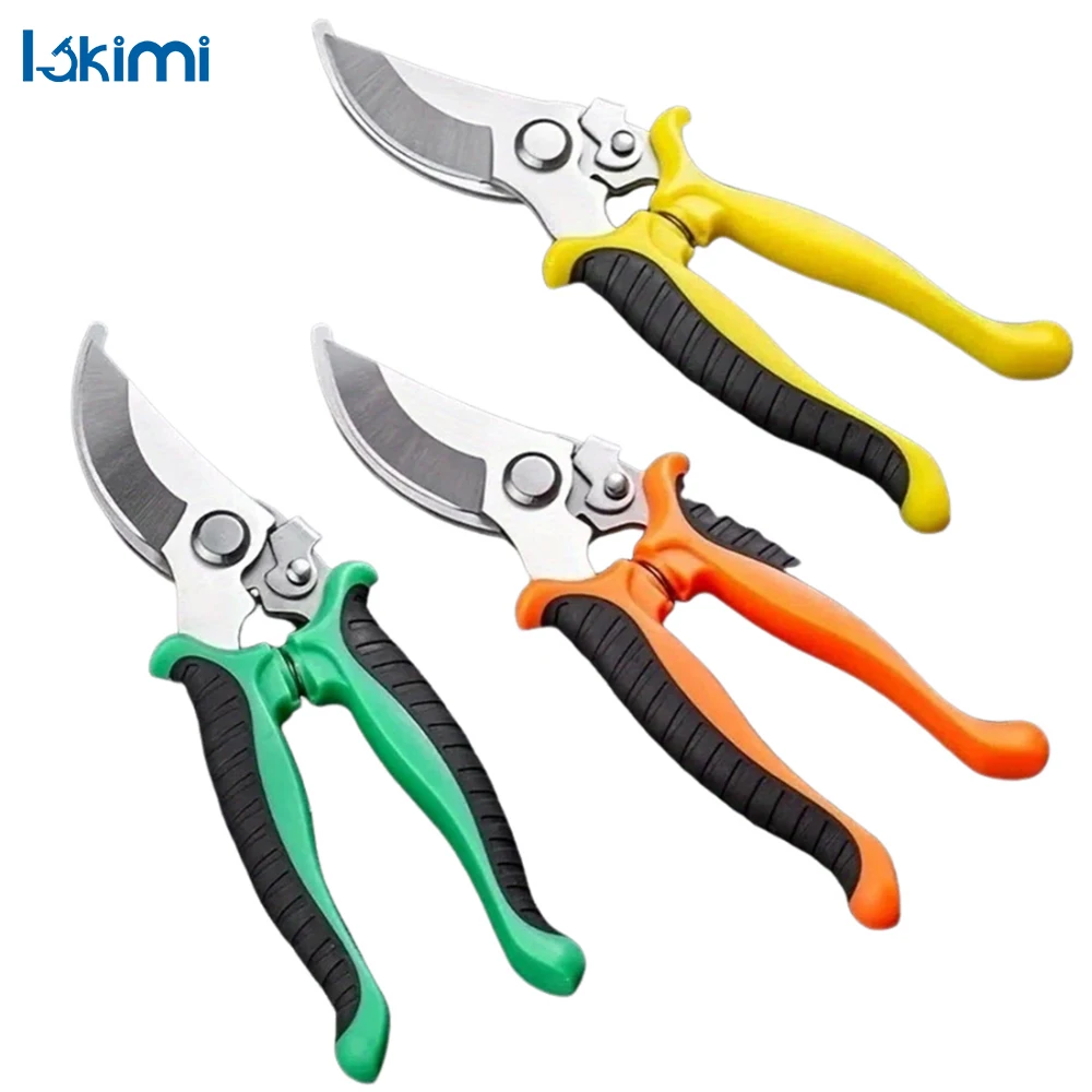 

Bypass Pruning Shears - Garden Beak Scissors Hand Clippers Secateurs Pruner Tree Trimmers Sharp Garden Scissors LK-AA56