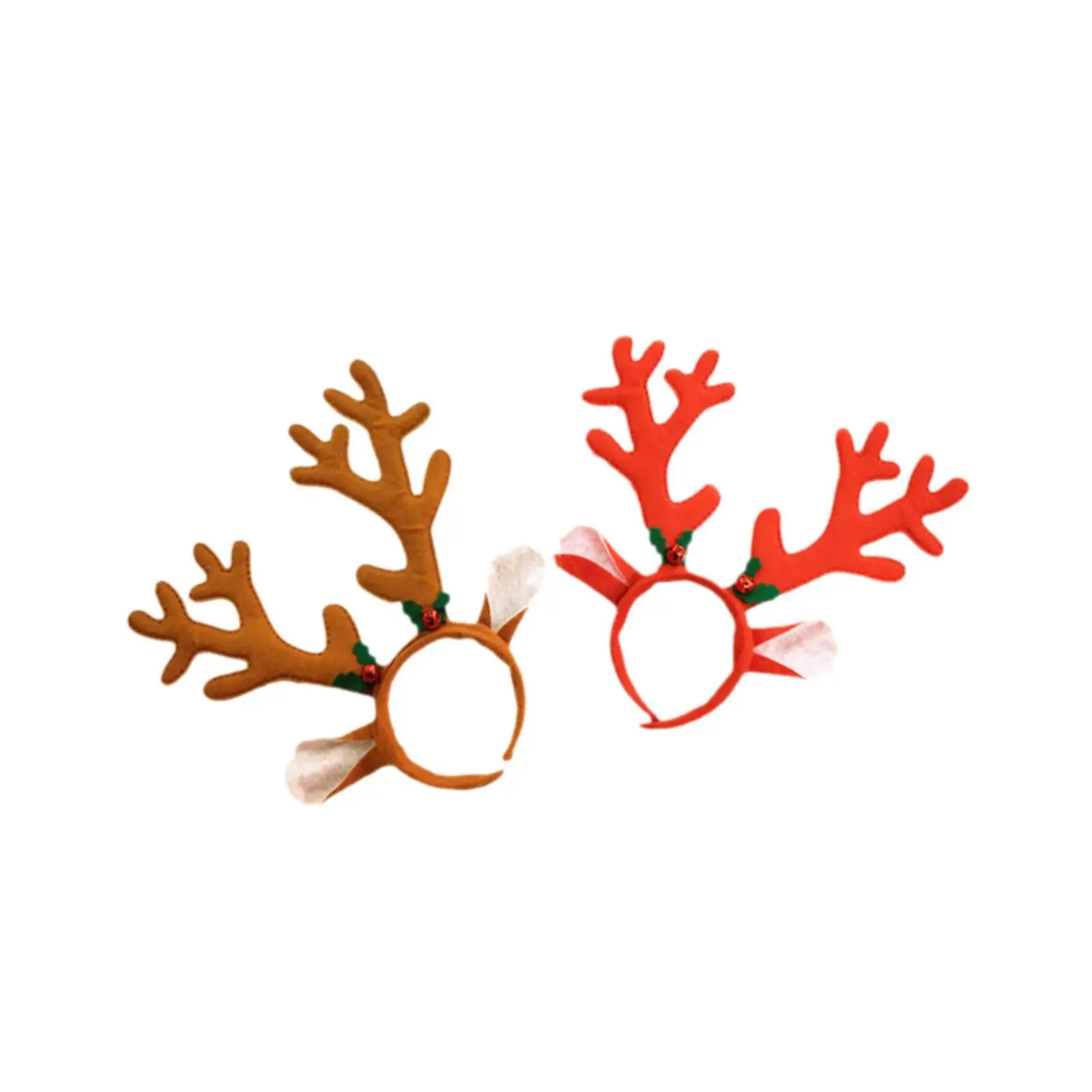 2x Rentiergeweih Stirnband Rentierkostüm für Strandjubiläen, Party