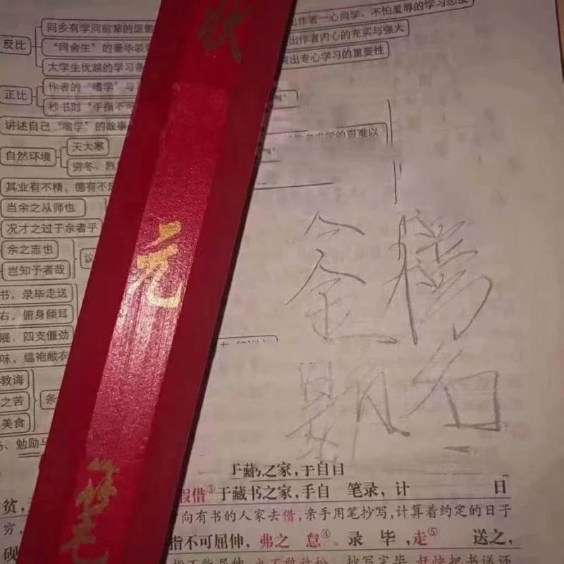 ตลกพรรคโปรดปรานแปลกดินสอขนาดใหญ่ที่มีหมวกบ้านโรงเรียนอุปกรณ์สำนักงานเสา