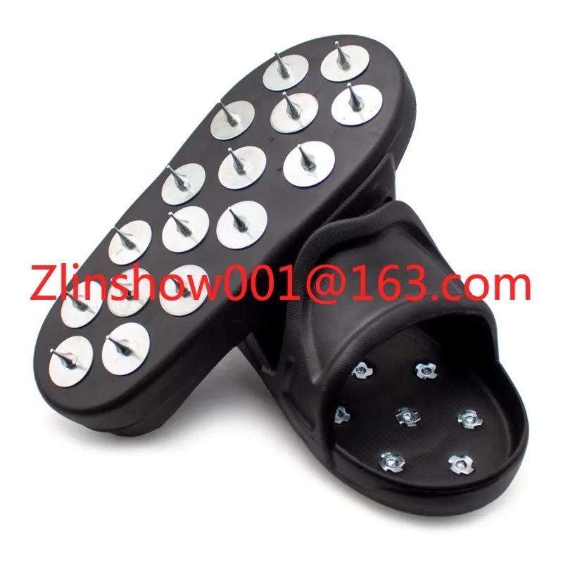 Flexible EVA Spiked Shoes Non-slip Epoxy Floor Coating Self Leveling Cement Work Shoes 1 Pair