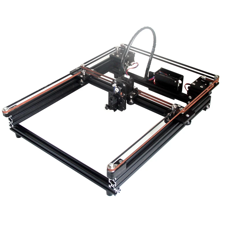 Disassembled Frame Type Belt Pulley Pen Drawing Robot Lettering XY-plotter Support Laser Bluetooth OTG-USB Line Parts Kit DIY