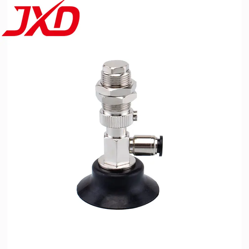 

JXD PISCO VPD-6/8/10/15/20/25/30/40/50RN-6J Side Interface Single Layer Flat Round Vacuum Suction Sucker