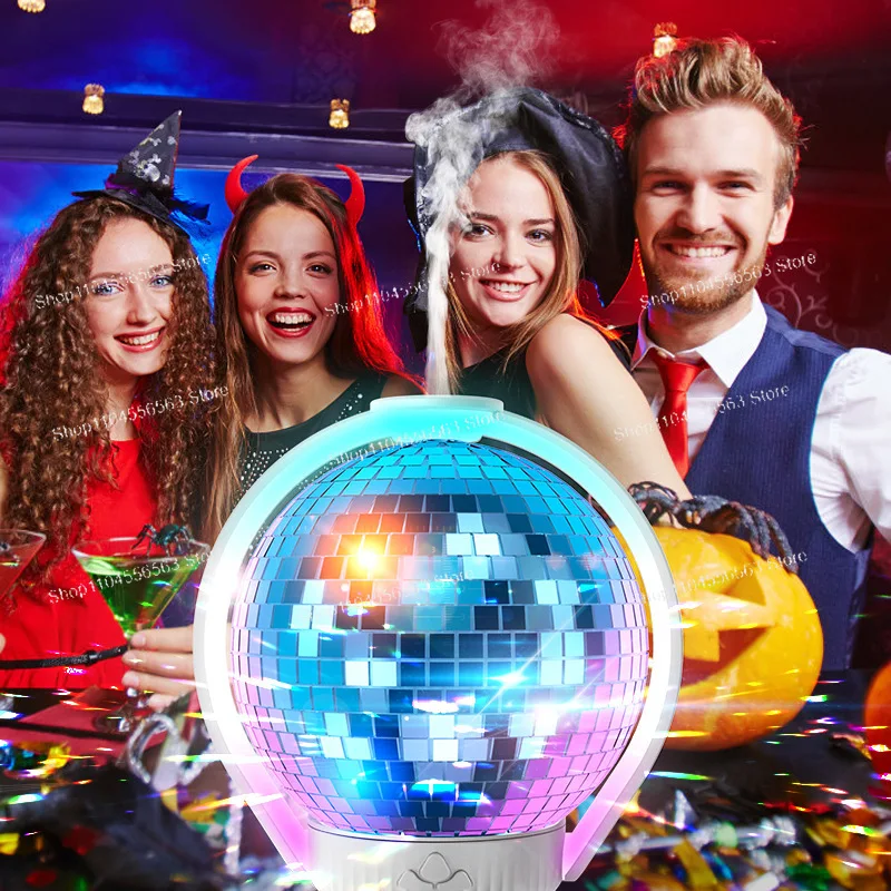 Sfera rotante colorata, umidificatore automatico per fragranze, macchina per aromaterapia, la versione aggiornata può mettere l'olio essenziale.