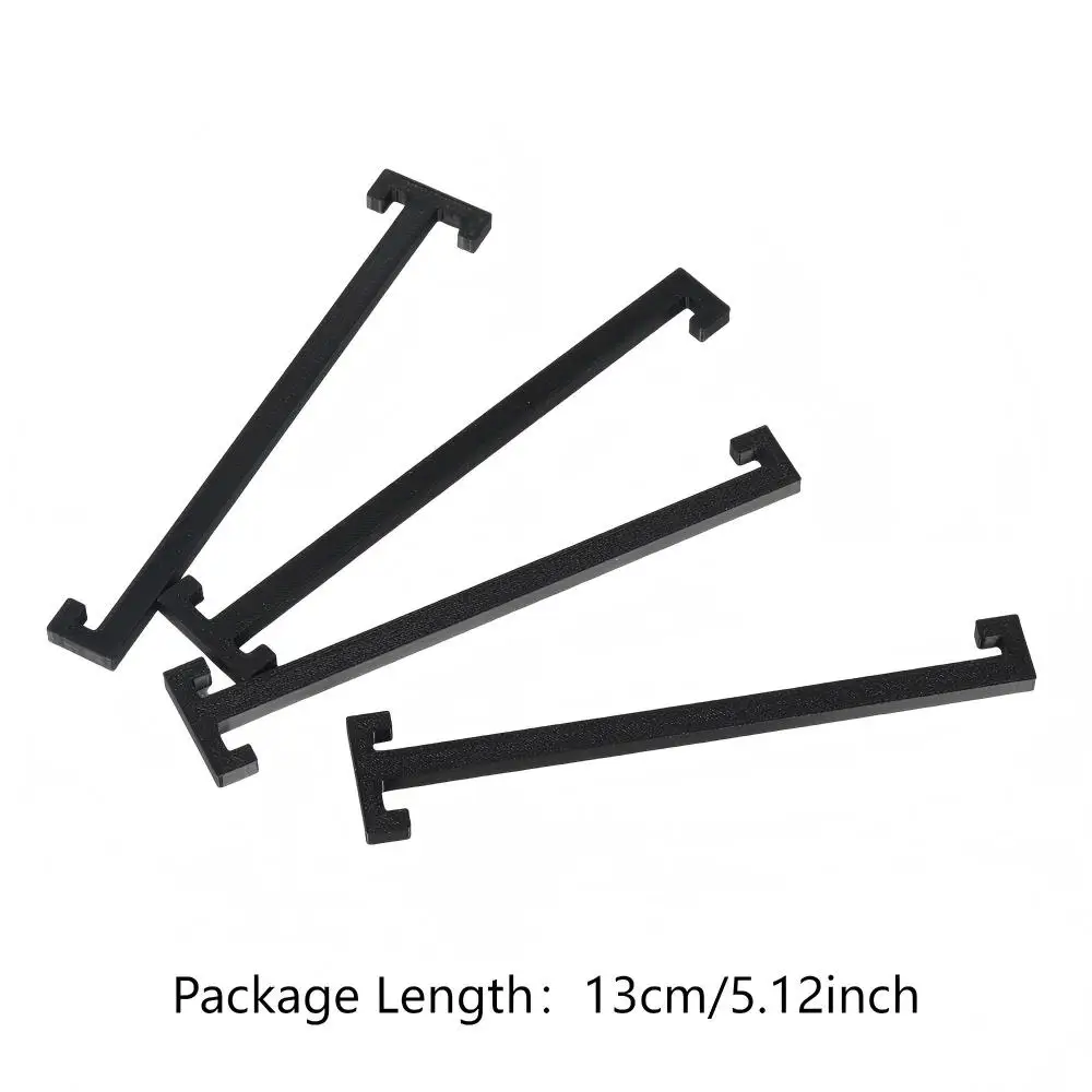 4Pcs Front Rear Display Plate Hanger Bracket Car Show Plate Holder Auto Sales Exhibition Valeting Plate Fixing Support Practical