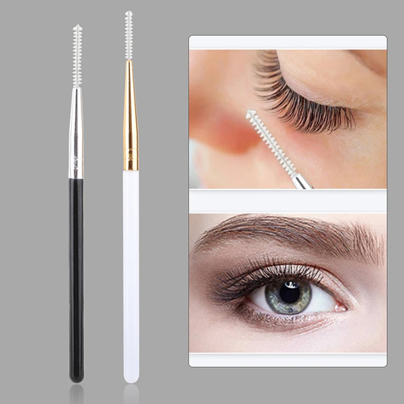 Spiral Thin Head Perm Brush Eyelash Styling Brush Lamination Eyelashes Separating Eyelash Extension Supplies Lash Lift Tool