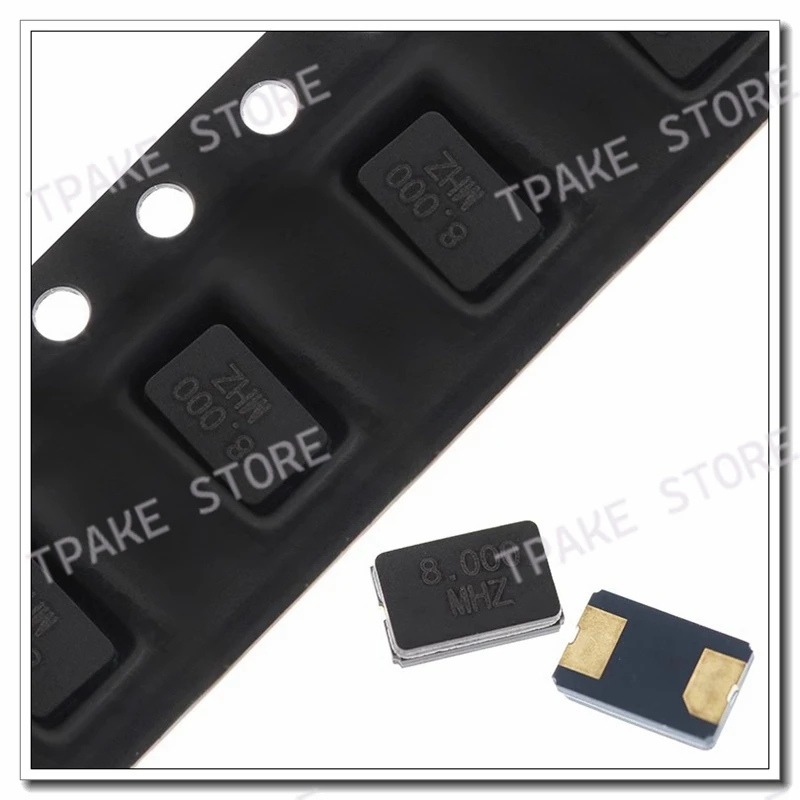 SMD Chip Passive Quartz Crystal Oscillator 20PF 5032 5x3.2mm 8.000MHz 10/11.0592/12/16/20/22.1184/24/25/27/30/40/48/8.192MHz