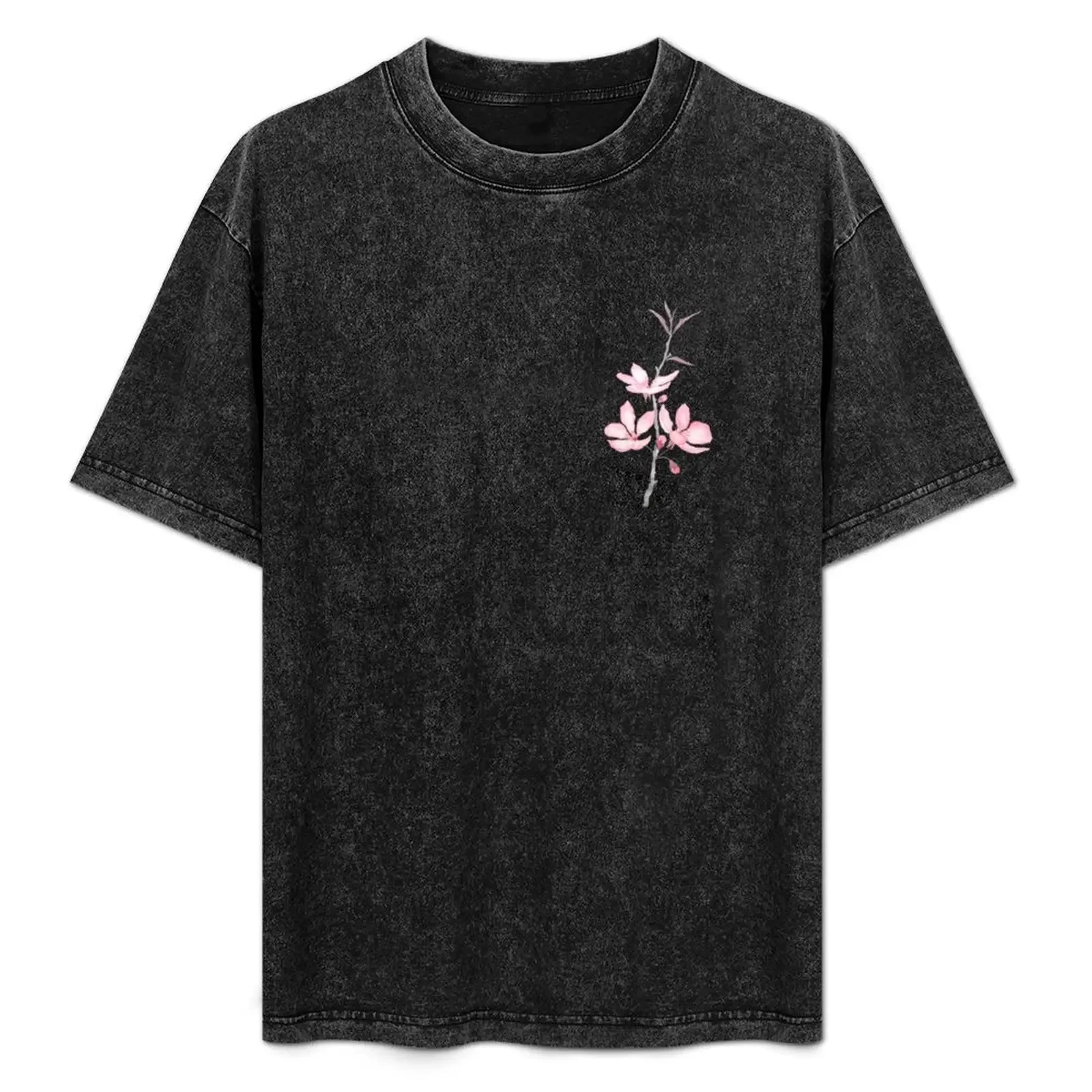 

pink cherry blossom macro 2018 T-Shirt new edition quick drying sweat valentines clothes Men's t shirts