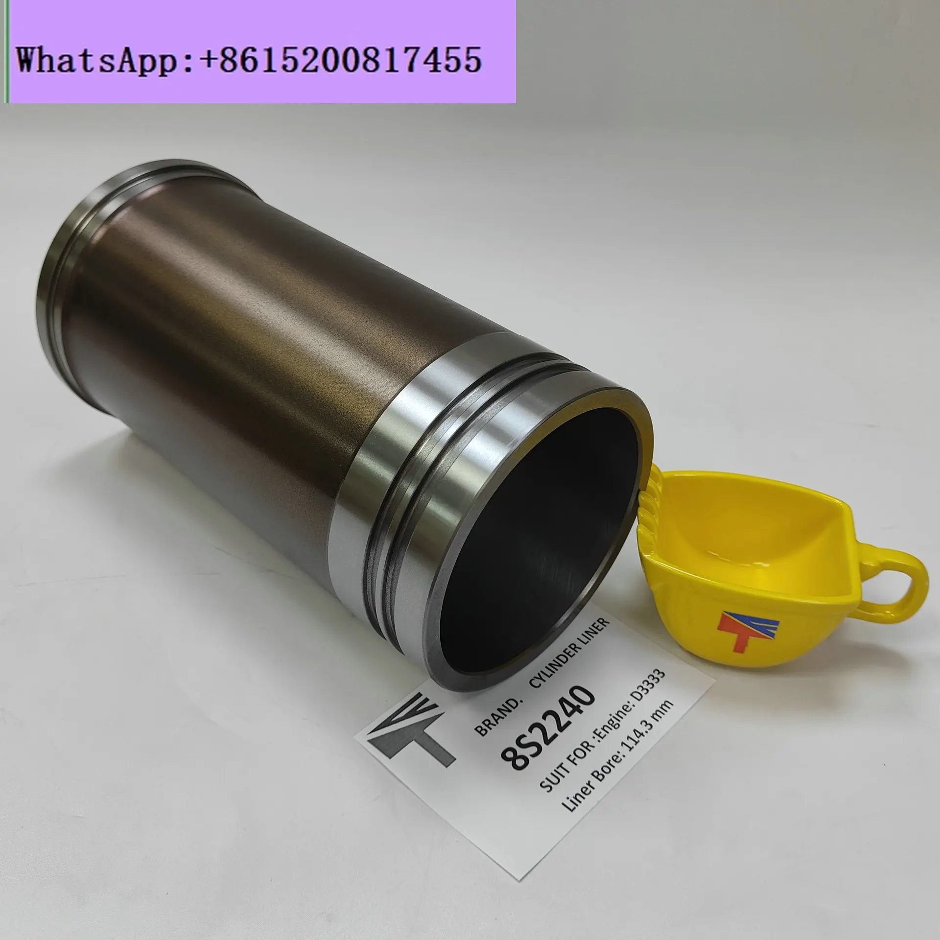 

Гильза цилиндра 8S2240, подходит для деталей двигателя D333A строительной техники.