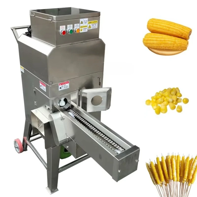 

Hot Sell Sweet Corn Kernels Thresher Separator Fresh Corn Maize Threshing Machine Corn Seeds Removing Machine
