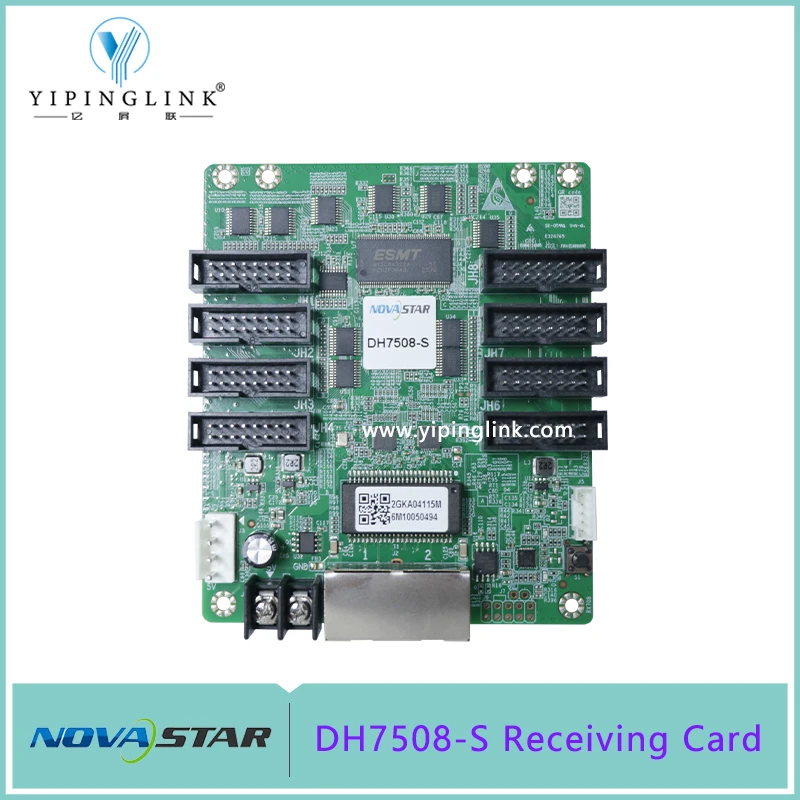 

Novastar DH7508-S Receiving Card Replaces DH7508 With 8 Standard HUB75E Connectors For Full Color LED Display