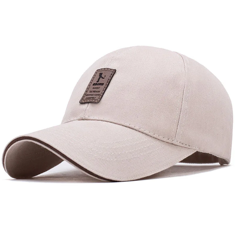 Verão feminino masculino estruturado boné de beisebol sólido algodão ajustável snapback chapéu de sol esportes ao ar livre hip hop chapéu de beisebol casquette