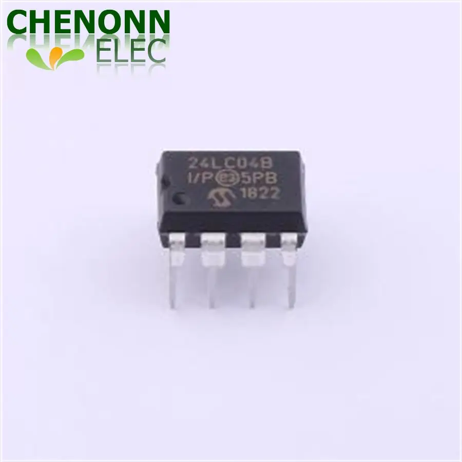 

10PCS/LOT 24LC04B-I/P (EEPROM)