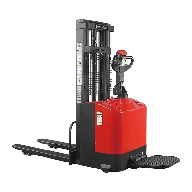 

Electric Reach Truck 2ton Pallet Stacker Forklift Lithium Battery Walkie Stacker Lift Truck for Indoor Use