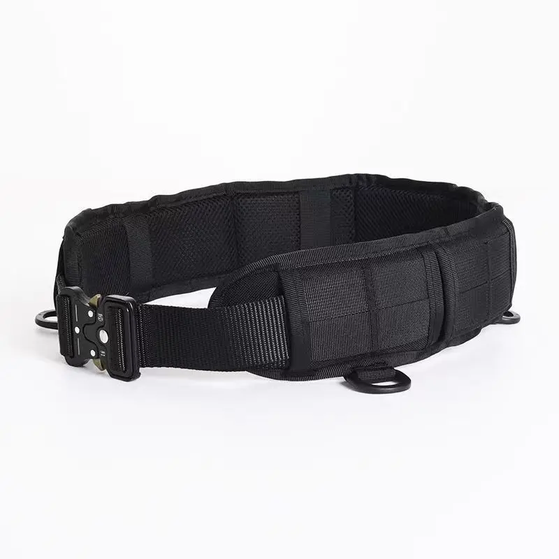 Multifunctional Military Tactical Belt Men Outdoor CS Molle Battle Belt Girdle Adjustable Padded Waist Belt Set with Hanging Sys