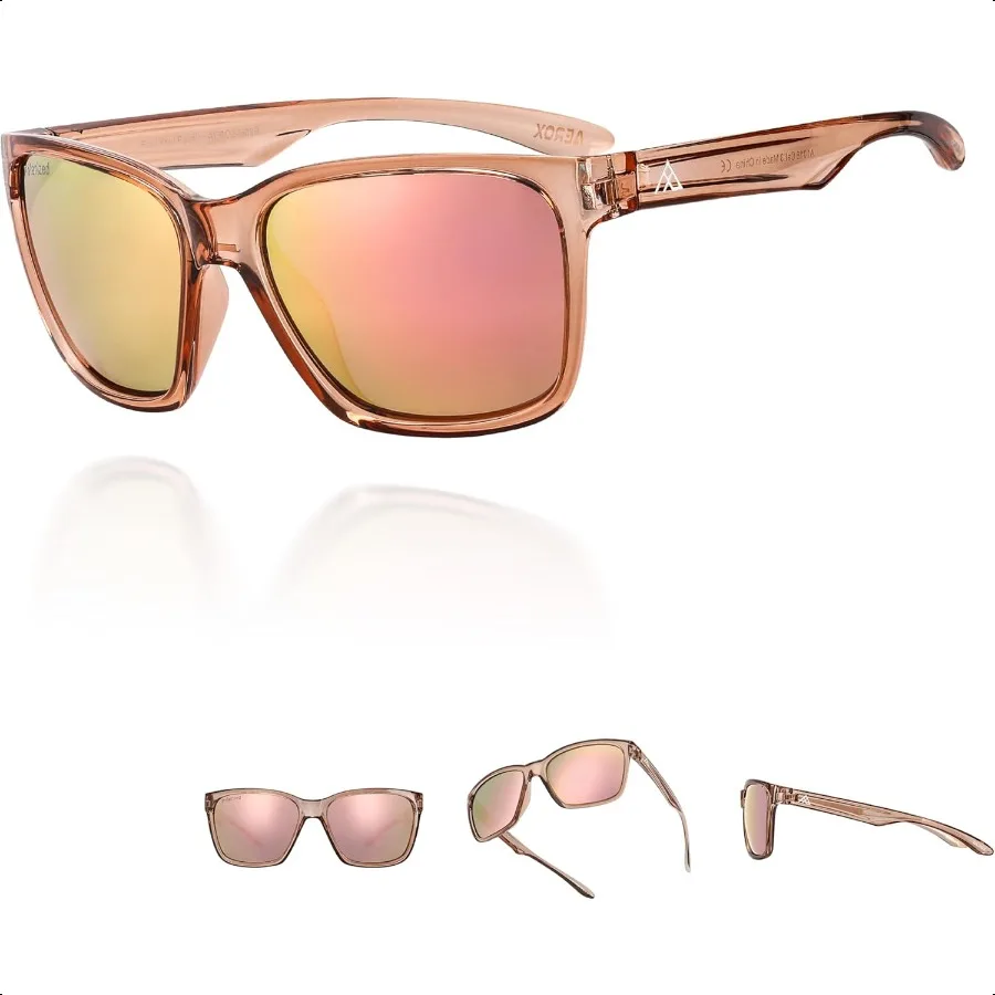 

Поляризованные солнцезащитные очки AEROX для бега, езды на велосипеде, гольфа и вождения, спортивные очки с защитой от ультрафиолета для мужчин и женщин