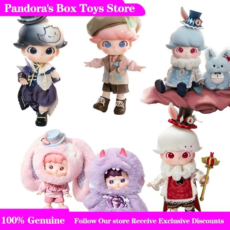 

Genuine Popmart Haipupu Secret Realm Prologue Series Dimoo Fairy Tale Wonderland 1/8 Scale Collectible Doll Blind Box Toy Gift