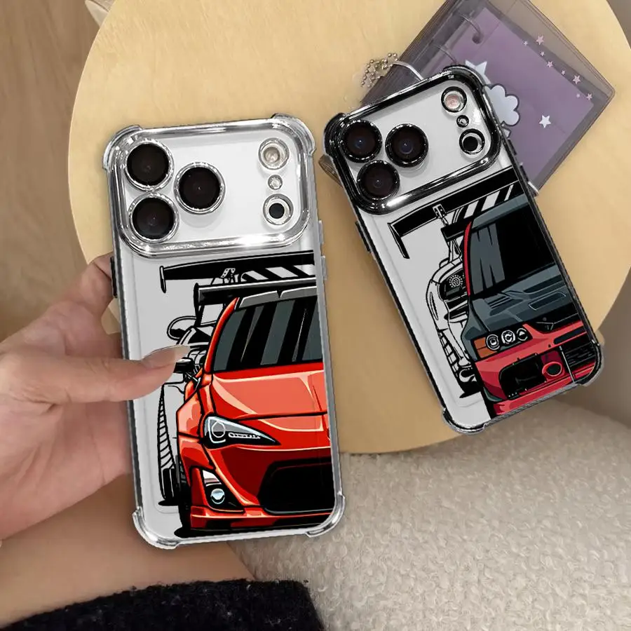 Case for Apple iPhone 17 Pro Max 16 13 XS XR Air 11 17e 12 Plus 14 15 Phone Cover Cool Car view 6