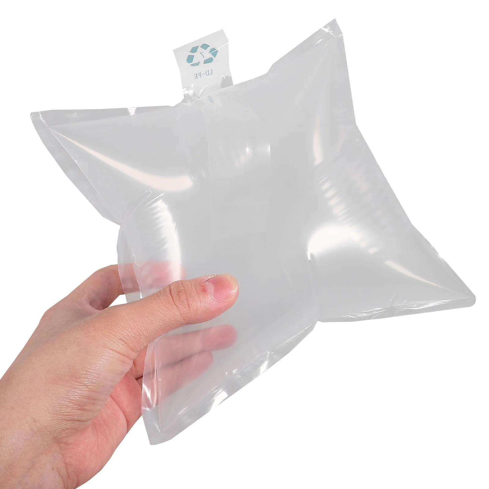 100 قطعة أكياس التعبئة والتغليف القابلة للنفخ الهوائية وسائد امتصاص الصدمات لتعبئة أكياس الهواء الواقية ملء وسادة