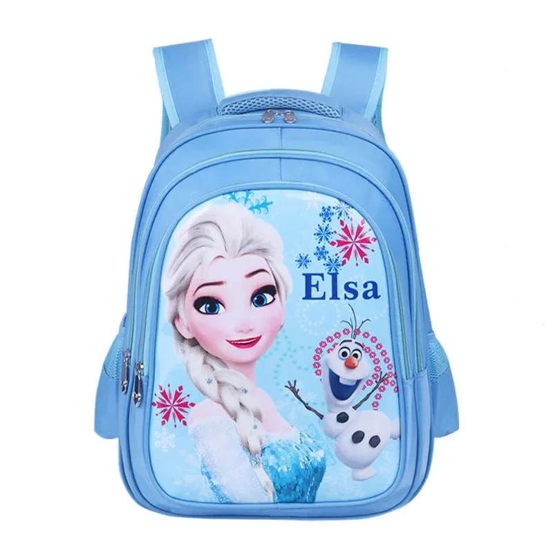 Disney New Frozen Student Schoolbag Princess Elsa Cartoon Cartoon Children\'s Lightweight Waterproof Backpack