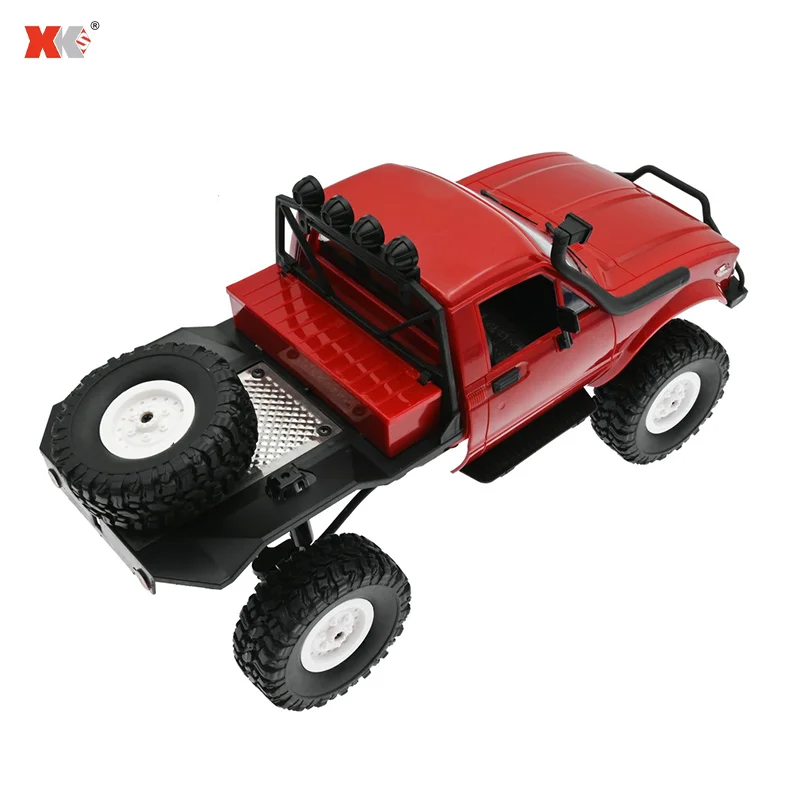 WPL C24 C14 1/16 RC Car 2.4G Remote Control LED Light 4X4 Off Road Rock Crawler Climbing RC Truck Electric Toy Car Gift for Boys