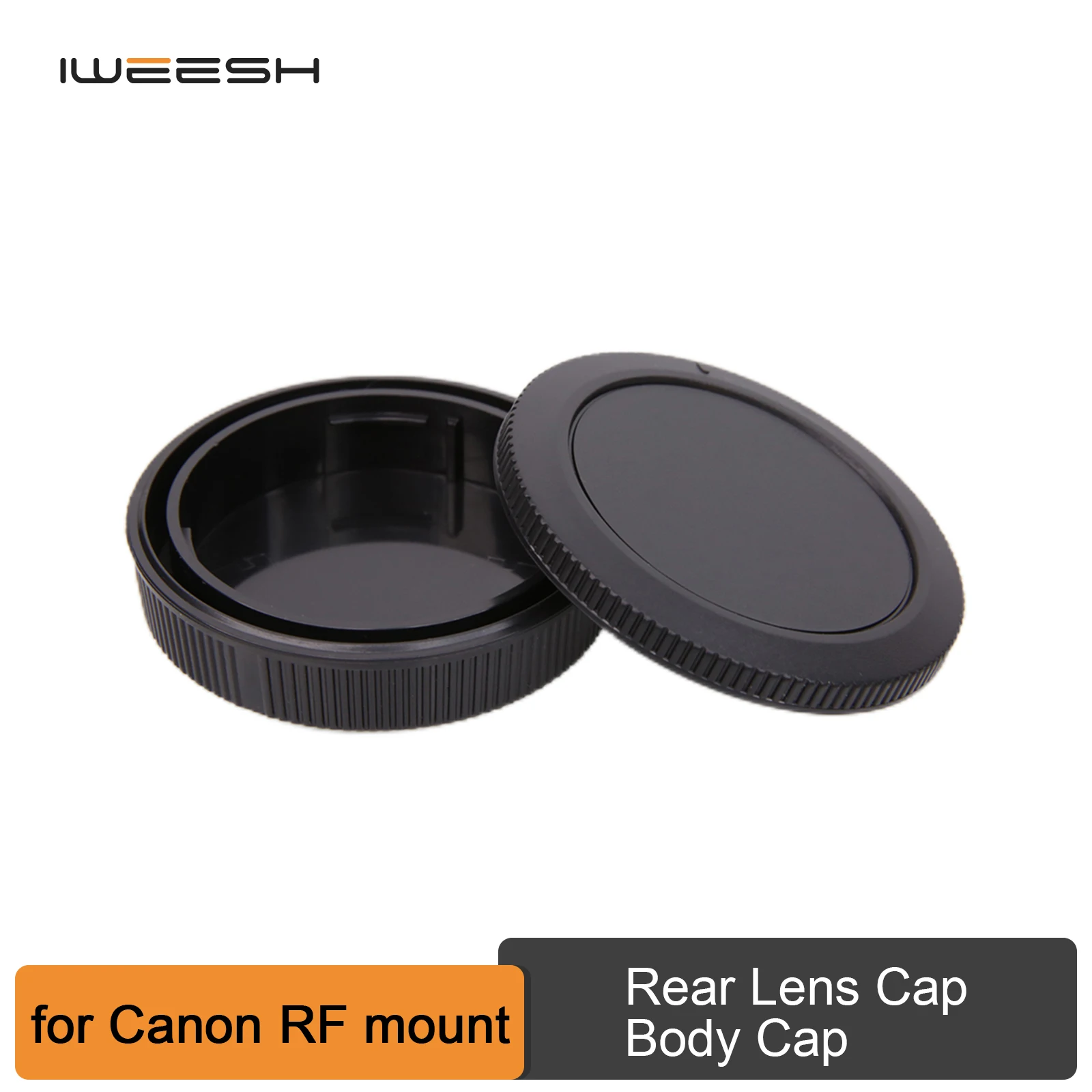 Rear Lens Cap or Camera Body Protector Dust Cap Cover for Canon EOS RF Mount Cameras R3 R5 R6 R7 RP