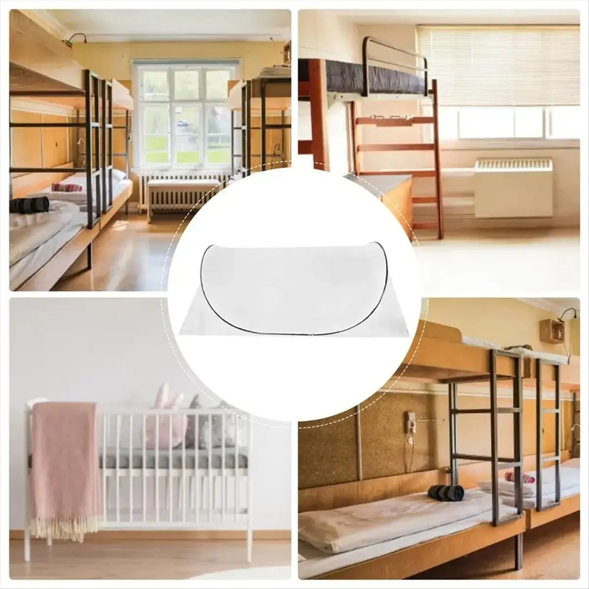 

Москитная сетка ABCL для путешествий, защита от комаров для девочек, для односпальной кровати, складная, портативная, регулируемая, роскошная москитная сетка для кровати