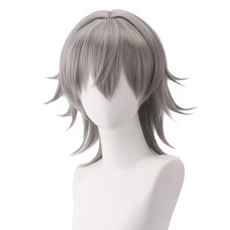 Anime Game Honkai: Star Rail Trailblazer Caelus 65cm Stelle 35cm Grandma Grey Cosplay Cosplay Wig Accessories