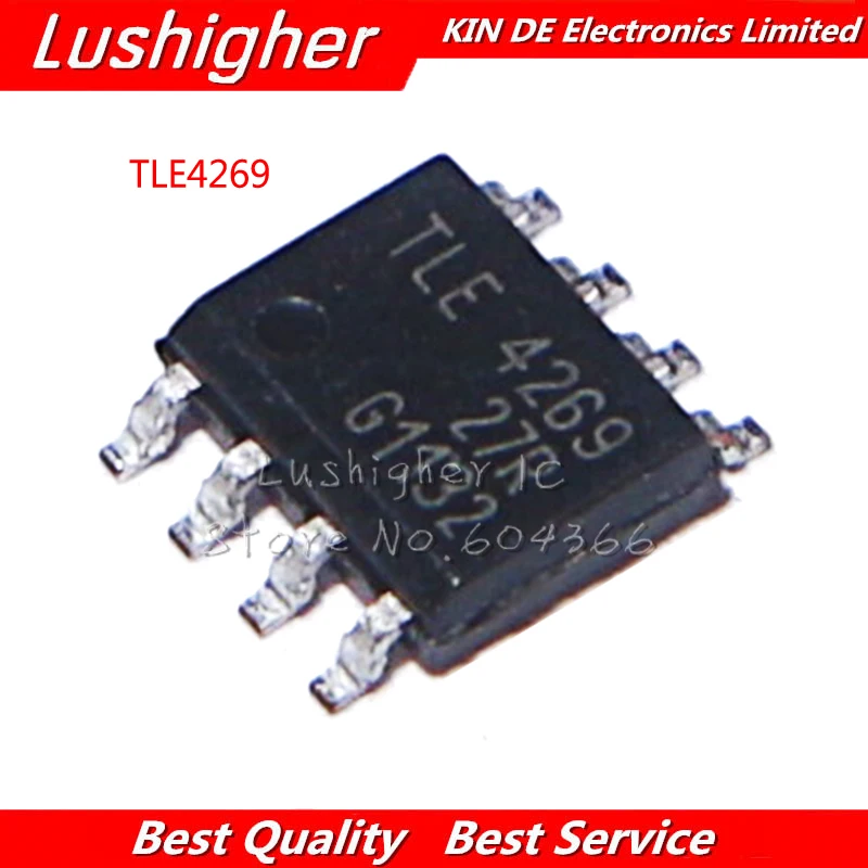 10pcs TLE4269G TLE4269 4269G SOP-8 Linear Regulator Chip