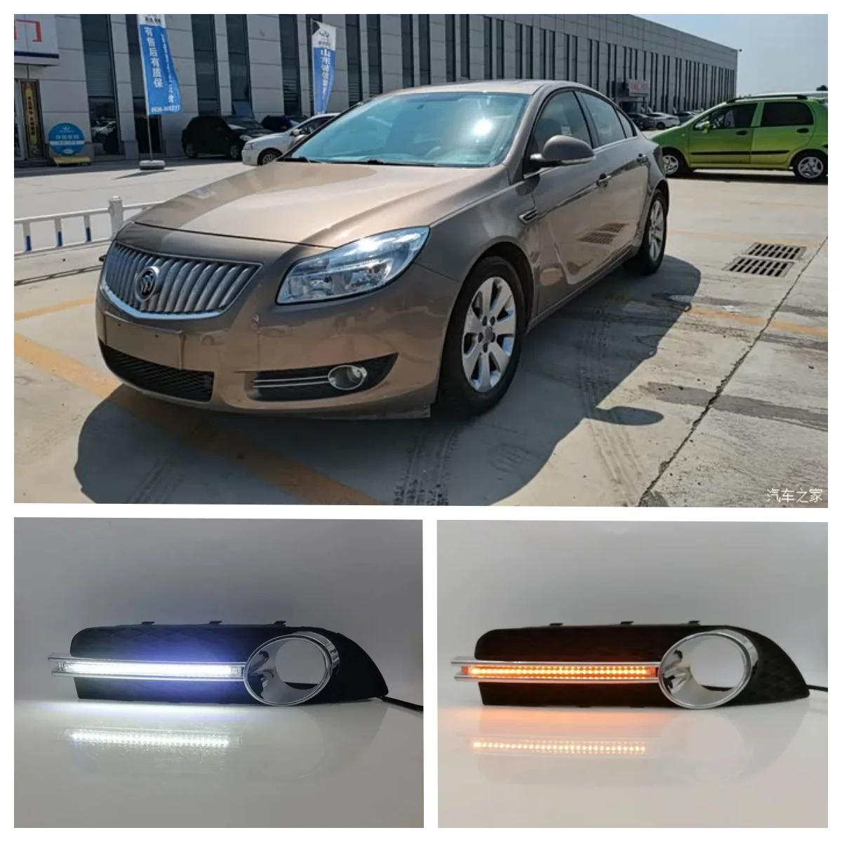 

LED DRL For Opel Buick Regal 2009 2010 2011 2012 2013 2014 2015 Daytime Running Lights Daylight Lamp With Turning Light Signal