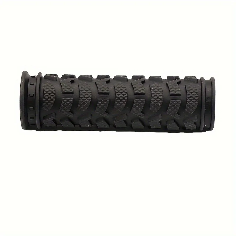 1Pair Bicycle Handlebar Grips Mountain Bike Soft Rubber Anti-Slip Water Pattern Lock-On Handle Cover For MTB Folding Fixed Gear