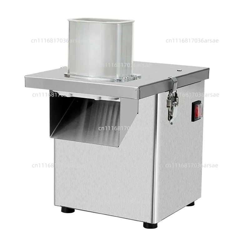 Commercial Electric Vegetable Cutter Fruit Slicer Tomato Pieces Or Cube Cutting Stainless Steel Food Processor