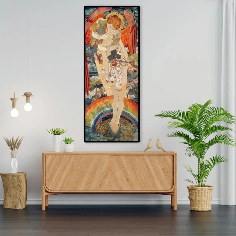 Phoebe Anna Traquair Woman Artworks Poster The Progress of A Soul Print Canvas Painting Modern Wall Art for Room Home Decoration