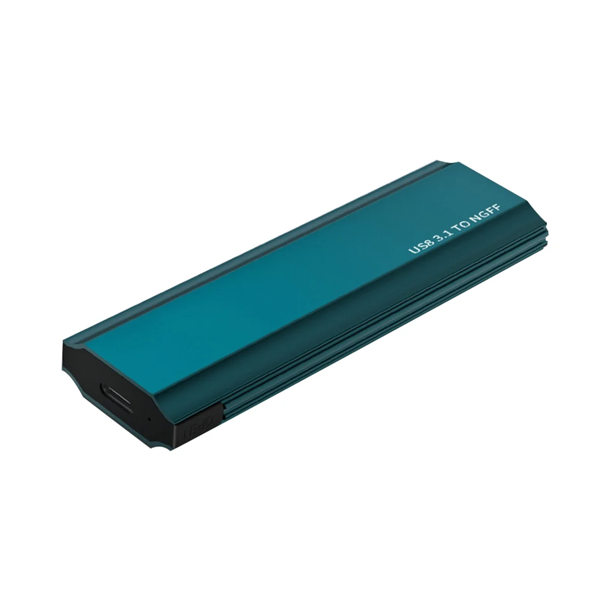 

Корпус ABLG M.2 NGFF SSD для жесткого диска, 10 Гбит/с, USB3.1 к Type C, чехол для внешнего жесткого диска для SATA, поддержка 2230 2242 2260 2280