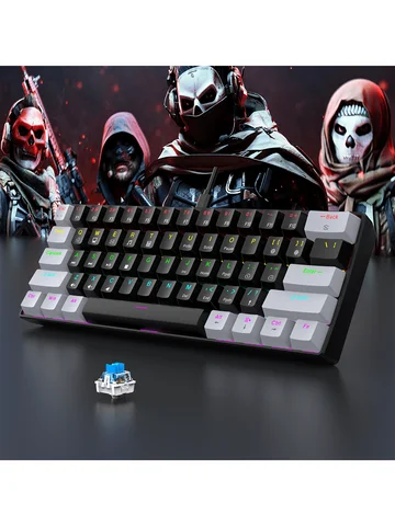 Механическая игровая клавиатура 7KEYS 60% RGB
