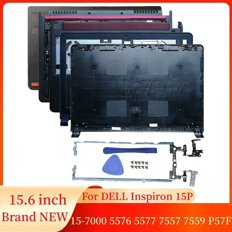 Für Dell Inspiron 15p 15-0576 7000 p57f Laptop LCD-Rückseite/Front blende/Handballen auflage/untere Hülle ohne Berührung