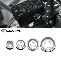 Motorcycle 10/12/14/18mm Master Cylinder Brake Pump Oil Window Mirror Sight Glass Rubber Gasket For KTM Honda Kawasaki Ymaha BWM