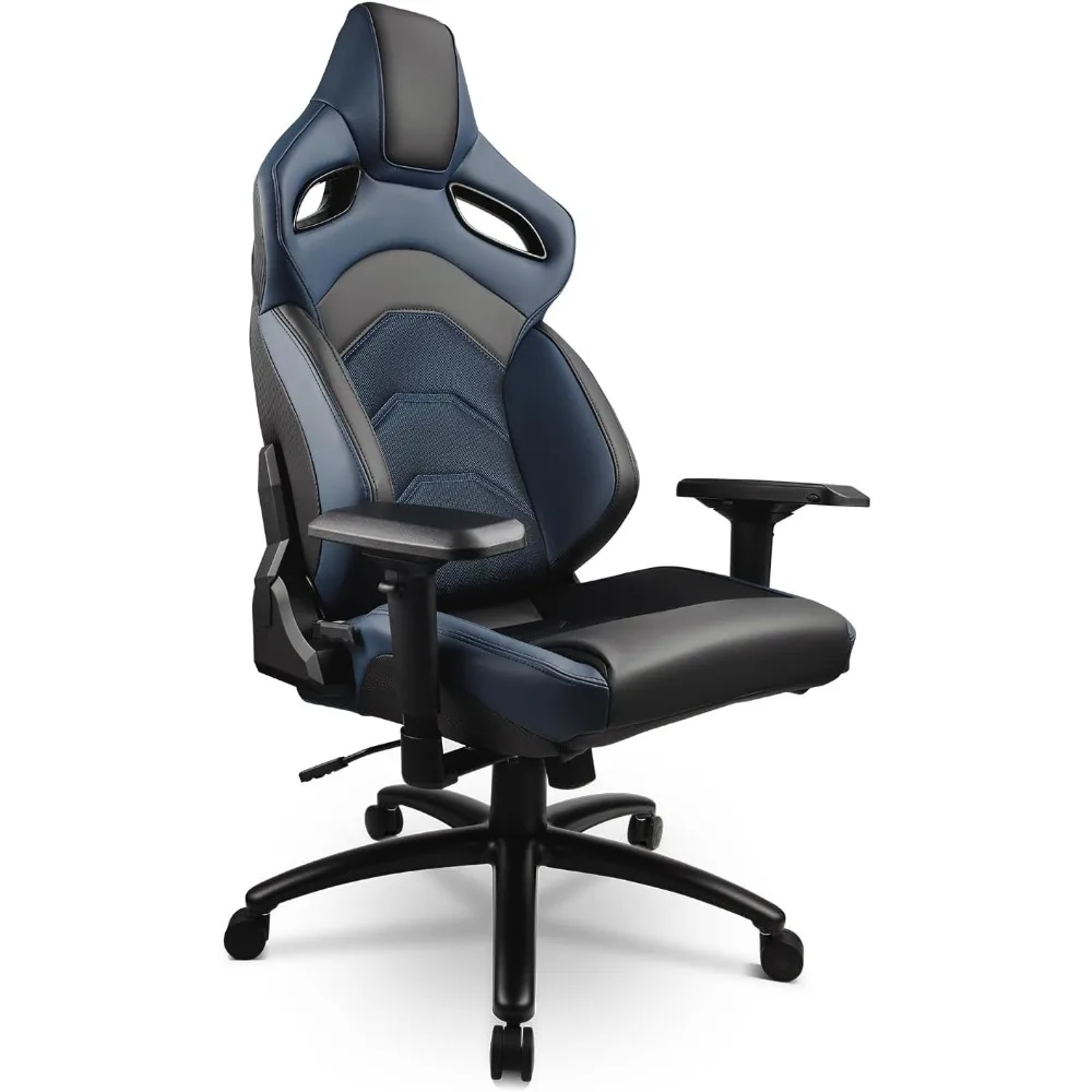 

ModifyStreet Racing Styl Компьютерное кресло Игровое кресло Стул для видеоигр Стул для домашнего офиса Настольные стулья с подкладкой [синий]