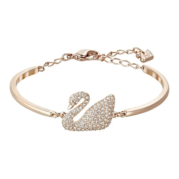 Swarovski Swan Metal Bracelets Women's Rose Gold 5142752
