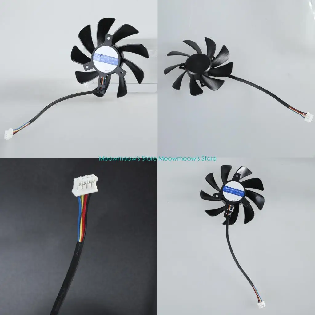 

W91A CF9015H12S VGA FAN для 1070TI 1080 Охлаждение графической карты 4PIN 12V