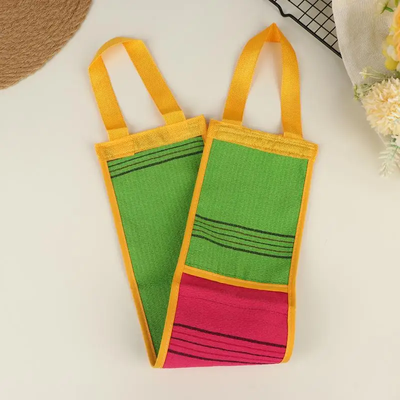 ~1/2Pcs Unisex Back Washers A Long Back Pulled Stripping Towel Powerful Dust And Mud Remover For Rubbing Wash And Rub Dirt