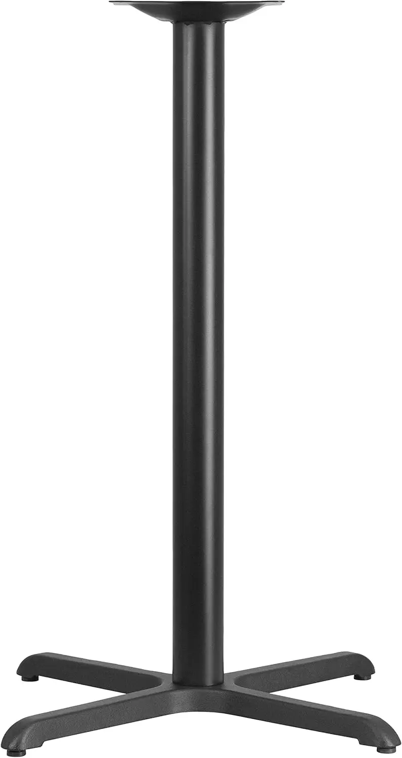 

30" x 30" X-Base Restaurant Table Base with 42" Bar Height Column