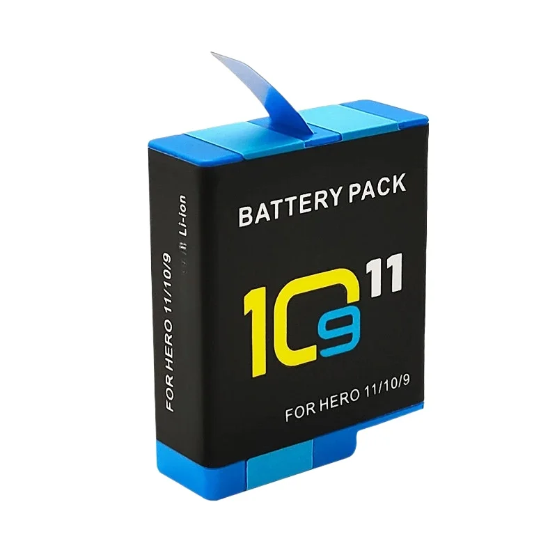 For GoPro Hero 9 Accessories for GoPro Hero 10 11 Battery 3 Ways Fast Charger Box TF Card Storage