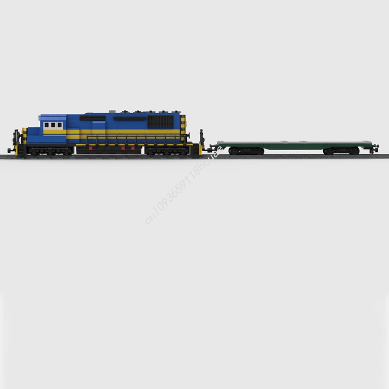 5349pcs MOC Unstoppable Locomotives Train Building Blocks Christmas Gift Creative Expression DIY Perfect for Custom Projects