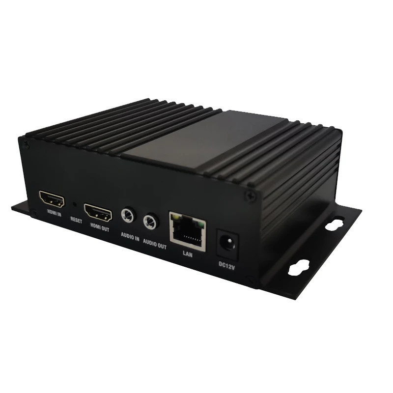 Mini HD Video 4K Encoding and Decoding All-in-one Low-latency Live Encoder Decoder Voice Intercom