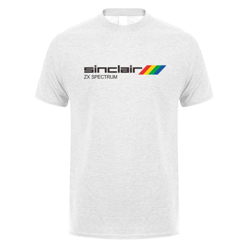 シンクレア Zx スペクトル Tシャツトップス夏半袖コットンマン