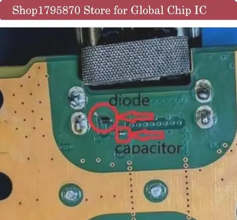 capacitor-de-peca-pequena-de-diodo-smd-71-para-playstation-5-ps5-backside-conector-de-porta-hdmi-placa-mae-inferior