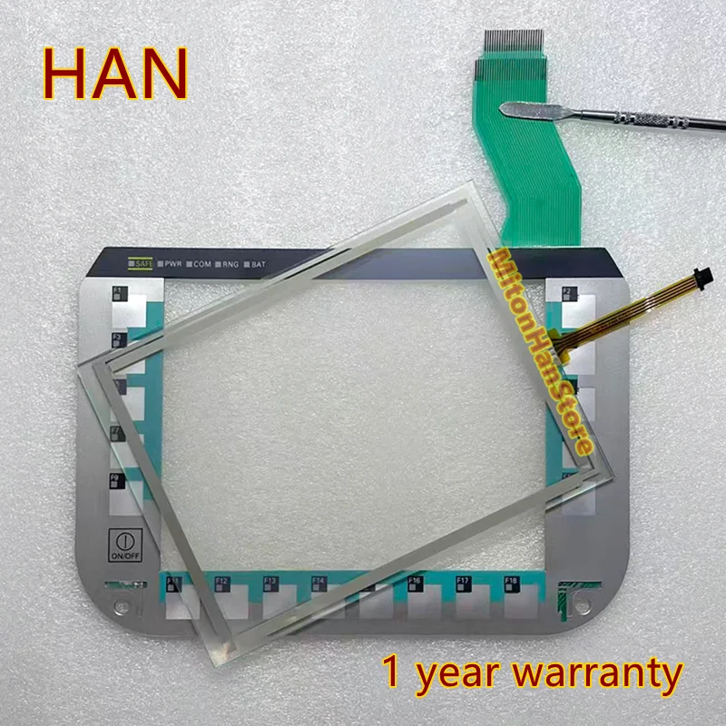 New For Mobile Panel 277 IWLAN V2 Operation 6AV6645-0DD01-0AX1  Touch Panel Screen Glass Digitizer Membrane Keypad Keypad Film
