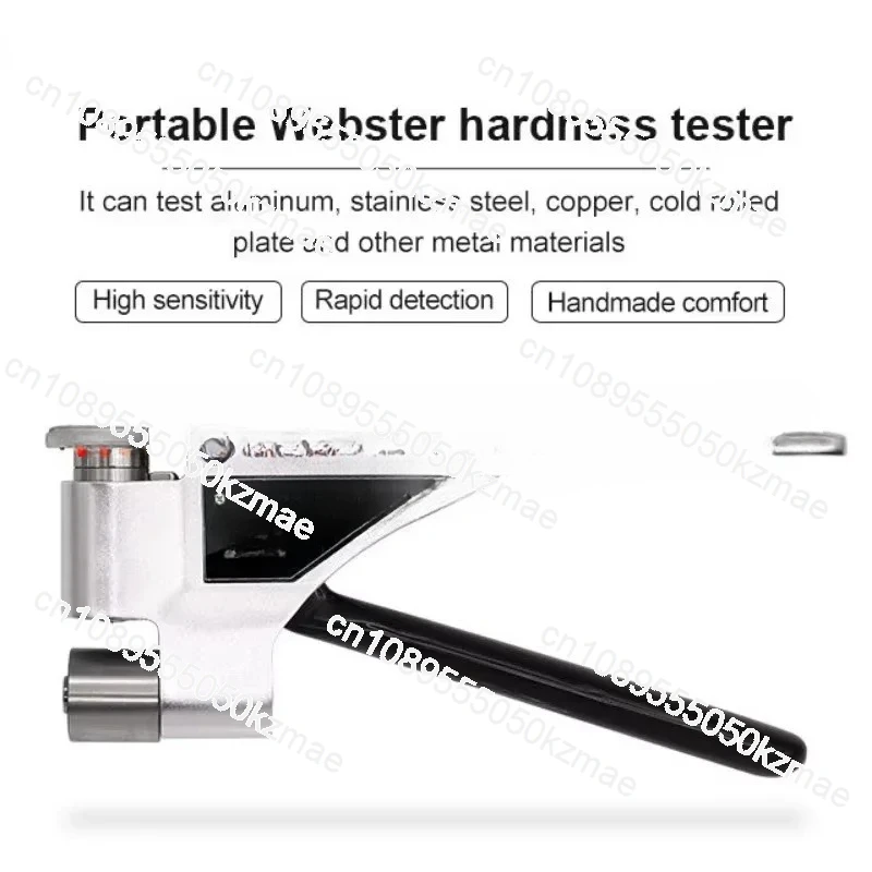 Hardness Tester Portable for Metal 0.6-6mm Aluminum Soft Metal Handheld Durometer copper brass W-20/W-20A/W-20B