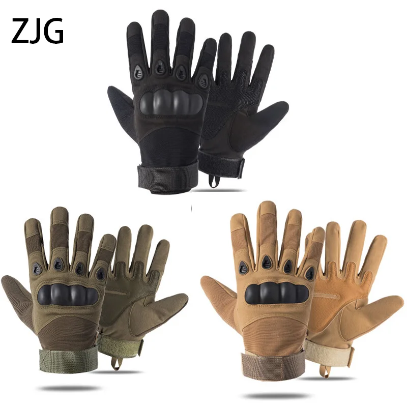 Tactical Gloves hard shell black eagle tactical sports gloves male cross border protection male five finger hard shell training