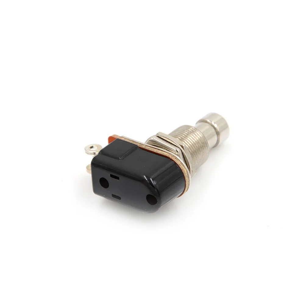Metal Housed For SPST Momentary Foot Pedal Switch for Guitar Effects Amp Channel Switching and Signal Path Control